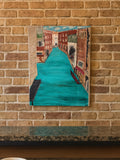 Acrylic Painting - Venice for Faith, Wine, and Family
